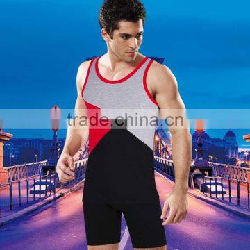 Zhejiang Maas supply S-006 model cheap cotton stringer tank top men