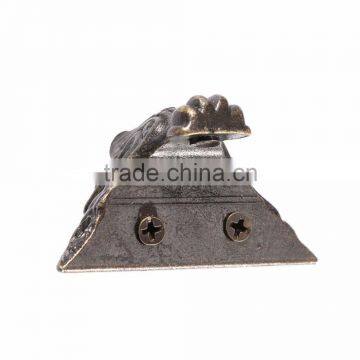 Zinc Alloy Retro Antique Bronze Jewelry Chest Wood Box Decorative Feet Leg Corner Support 4 Pcs 4.2x3cm Furniture Accessories photo-5