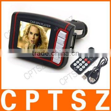 1.8" LCD Car MP3 MP4 Player Wireless FM Transmitter with SD MMC + Remote Control