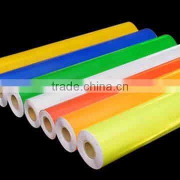 2016 Dongguan Colorful Glitter Light Reflecting Plastic Pvc Reflective Material Sheet photo-3
