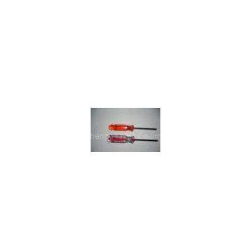 Cellulose Acetate 16 *55mm Red Ball Hex Screwdriver With Insulated, Slotted, Phillips Head