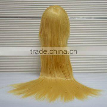 China Wig Supplier High Quality Synthetic Hair Fiber Making Cosplay Wig,Blonde Wig photo-3