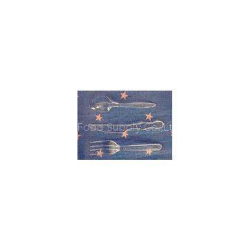 Eco Friendly Disposable Cutlery Kits / Clear PS Cutlery Set PS