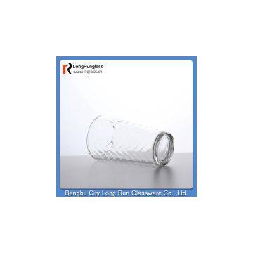 LongRun 16oz Ripple Pattern Glass Beer Pint Glasses photo-3