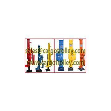 Mechanical jack details with price list
