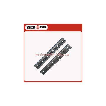 Railway fish plate rail joint bar