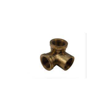 Brass female y fitting connector