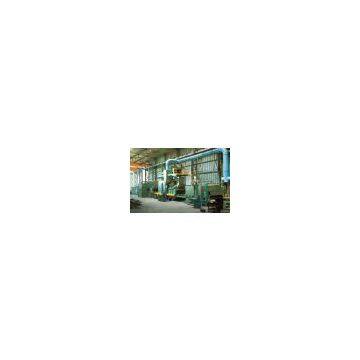 Q69 shot blasting machine for steel profiles