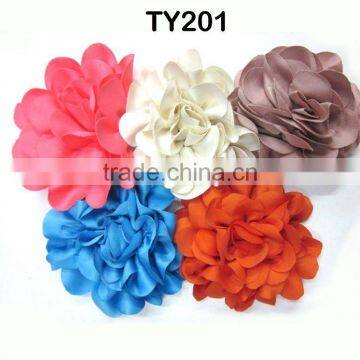 Different colors fabric flowers wholesale