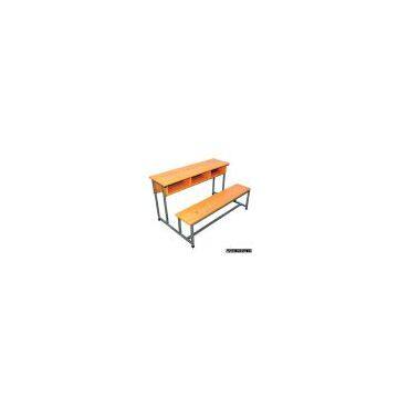 student desk and chair,classroom furniture,double desk and chair,school furniture