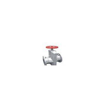 Cast an aluminium pipe clamp valve