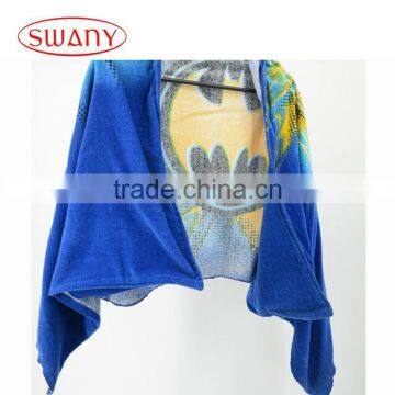 Quality assured With Custom Logo microfiber hooded towel poncho