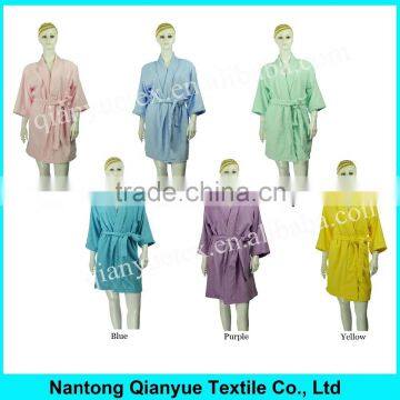 Luxurious 100% Cotton Women Sexy Terry Velour Bathrobe