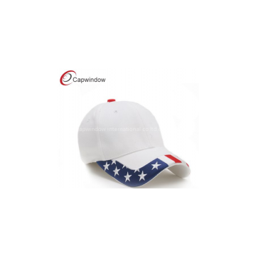 Kids custom printed Cotton Baseball Caps with USA National Flag Pattern