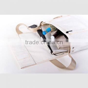 New Arrival Child Canvas Messenger Bag With Outside Windows Shoulder Laptop Messenger Bag photo-5