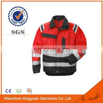 Winter Work Jacket for high Visibility Waterproof Autumn Workwear