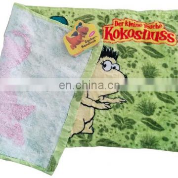 Wholesale Tablets 100% Cotton Compressed Hand Towel printed towel