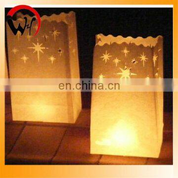 flame retardant wedding fireproof candle bag