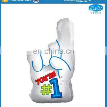 2016 new Design Wholesale Finger Shape Helium Foil Balloons for Party Decoration