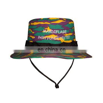 100% cotton Camo MGI Bucket Hat