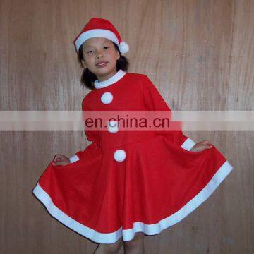 SL2011D-9 christmas costume for girl