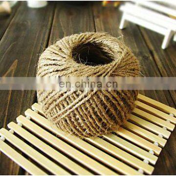 natural wedding cheistmas decoration crafts jute twine jute yarn