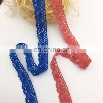 1.7 cm blue&orange tilt cotton OLCT2867 2017lace design power trim