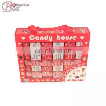 Children Funny House Shape Numbers Gift Packaging Box for Candy Chocolate