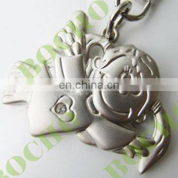 Top Quality 3D Angel Metal Keychain photo-2