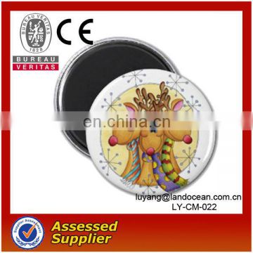 Mirror Back Magnetic Tin Button Badge