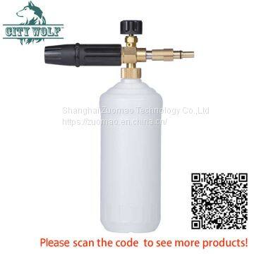 City Wolf  car washer snow foam lance soap bottle foam cannon   for  Black&Deck  AR  Makita  high pressure washers