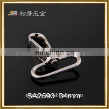 Hot Zinc Alloy Snap Hook, Plated Trigger Snap Hook For Handbag, Dog Leash Snap Hook Keychain Hook