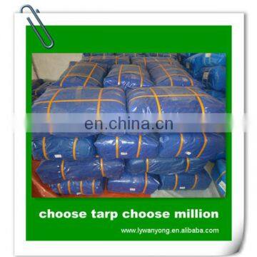 blue pe plastic waterproof agricultural leno tarpaulin stock