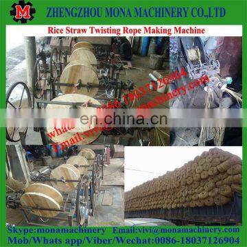 Diameter Adjustable Rice Straw Twisting Rope Making Machine For Sale photo-6