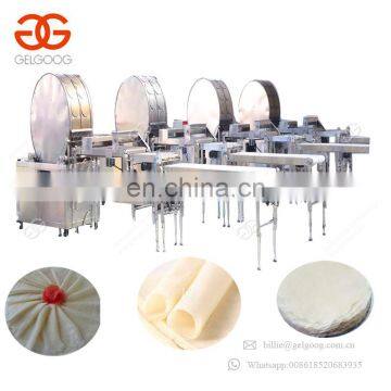 Supply Best Quality Egg Roll Samosa Machinery Price Spring Roll Sheet Making Machine