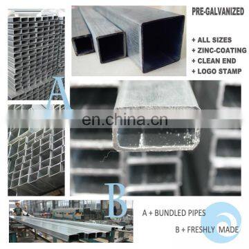STANDARD SIZE OF RECTANGULAR STEEL TUBE GALS photo-5