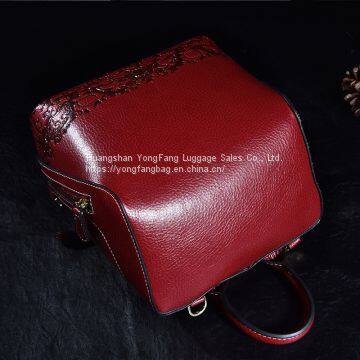Summer 2019 Ladies Shoulder Bag Chinese Bag Vintage Leather Girl Bag photo-5