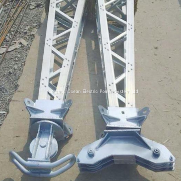 Lattice Gin Pole; A Shape Gin; Erecting Tower Gin Pole photo-5