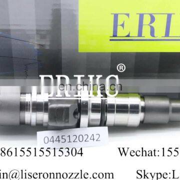 ERIKC 0 445 120 242 CR original injection 0445120242 diesel fuel injector 0445 120 242 for dongfeng 4CYL.H