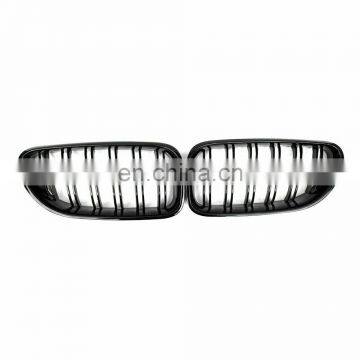 ABS Dual-slat Front Grille Glossy Black Grill For BMW 6 Series F06 F12 F13 2012 - IN