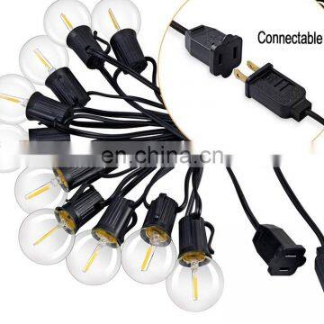 Outdoor Indoor LED Globe String Lights Edison Filament Bulbs for Party Wedding Christmas String Light