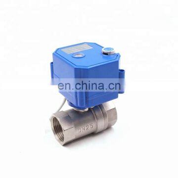 The Most Durable Mini 12V DC 3/4inch NPT Motor Electric Actuatorsolenoid 2 Way Water Ball Valve photo-5