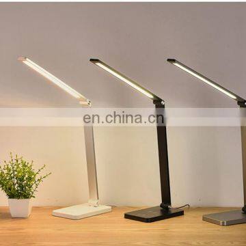 DDP Shipping Wholesale High Quality Modern LED Wireless Charging Table Lamp Bedside Black Table Lamp Light photo-3