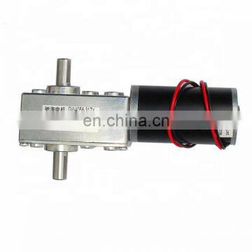 ChiHai Motor CHW-GW4058-31ZY  8mm shaft DC Worm Gear Motor with dual shaft  12V 24V Self Locking