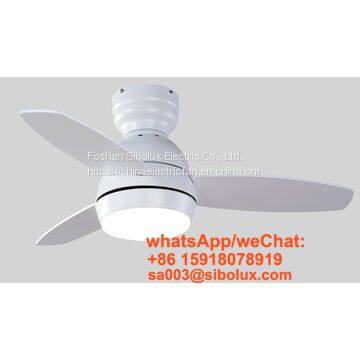 36 inch Industrial remote ceiling fan with LED light