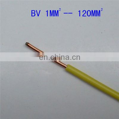 China Gold Supplier SOLID HALOGEN-FREE PVC INSULATED COPPER WIRE