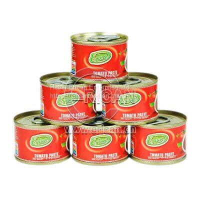High Quality Easy Open Double Concentrated Tin Tomato Paste 28-30% Brix in Canned photo-2