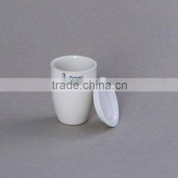 high qualtity and cheap laboratory porcelain Crucibles with Tight Closing Lid,inexpensive price