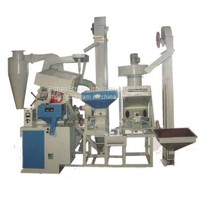 500~1000 kg Ctnm15 3 in 1 Mini Rice Mill With Distoner All in One Combine Machine photo-3
