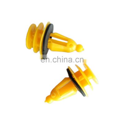 Excellent Quality Yellow/light yellow car door body panel clip push retainers with Foam pads